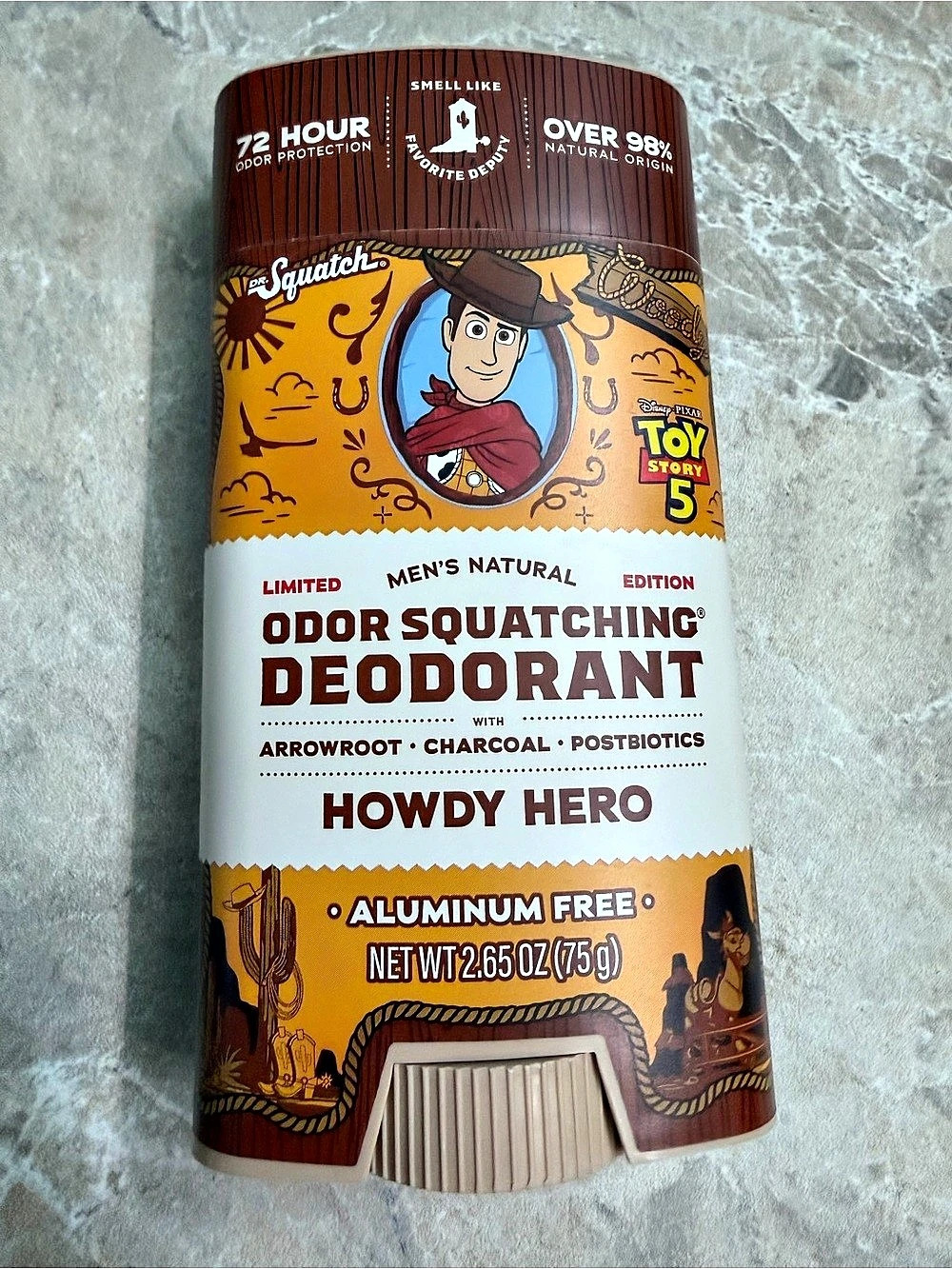 Dr. Squatch Howdy Hero Deodorant Toy Story 5 - Limited Edition Scent